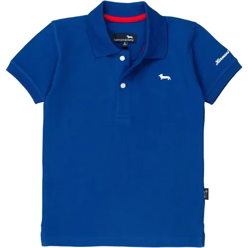 Besticktes Logo Polo Shirt - Harmont & Blaine - Modalova