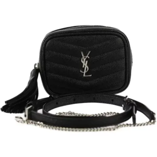 Pre-owned Cross Body Bags, female, , Size: ONE SIZE Pre-owned Fabric shoulder-bags - Yves Saint Laurent Vintage - Modalova