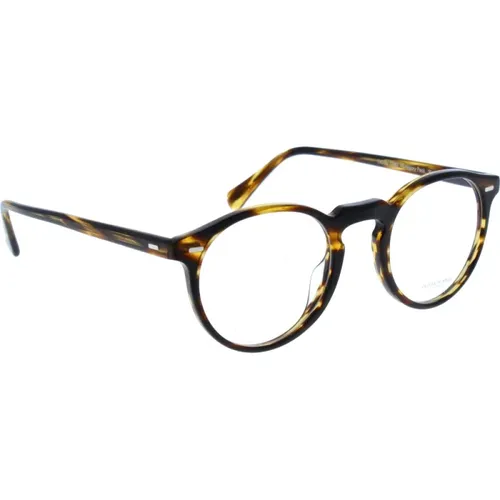 Gregory Peck Prescription Glasses with 3-Year Warranty , unisex, Sizes: 50 MM - Oliver Peoples - Modalova