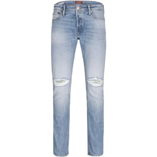 Klassische Jeans , Herren, Größe: W33 L34 - jack & jones - Modalova
