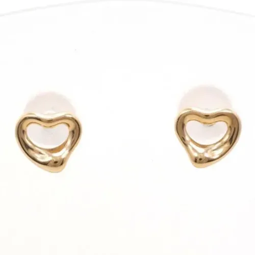 Pre-owned Jewellery, female, , Size: ONE SIZE Pre-owned Rose Gold earrings - Tiffany & Co. Pre-owned - Modalova