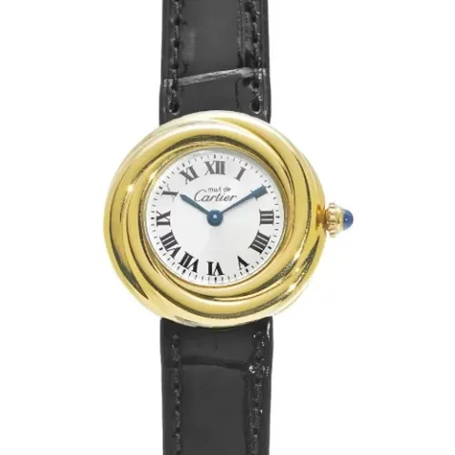 Pre-owned Leather watches , female, Sizes: ONE SIZE - Cartier Vintage - Modalova