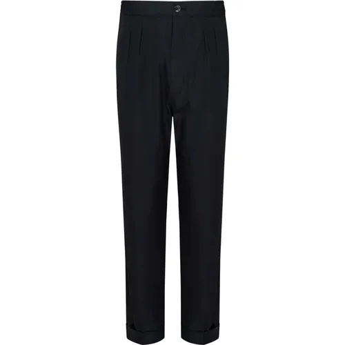 Pleated Trousers Aw24 , male, Sizes: W36 - Tom Ford - Modalova