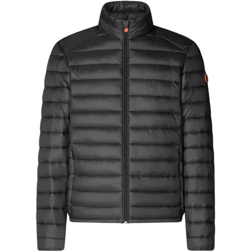 Schwarze Alexander Daunenjacke , Herren, Größe: 2XL - Save The Duck - Modalova