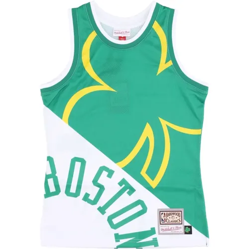 Sportswear, male, , Size: M Boston Celtics Tank Top - Mitchell & Ness - Modalova