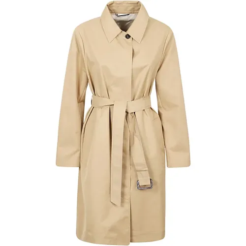 Gabardine Raincoat , female, Sizes: XL - Max Mara Weekend - Modalova