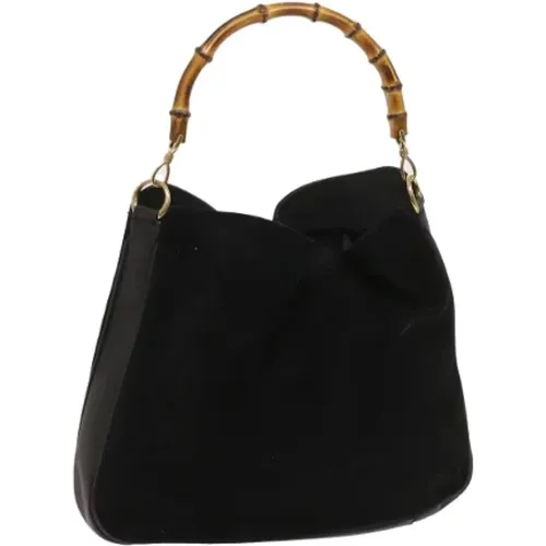 Pre-owned Suede gucci-bags , female, Sizes: ONE SIZE - Gucci Vintage - Modalova