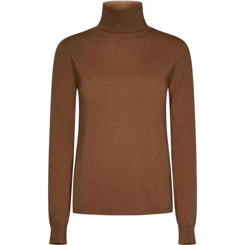 Kamel Strick Rollkragenpullover - Max Mara - Modalova