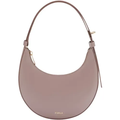 Shoulder Bags, female, , Size: ONE SIZE Delizia Mini Hobo Bag - Furla - Modalova