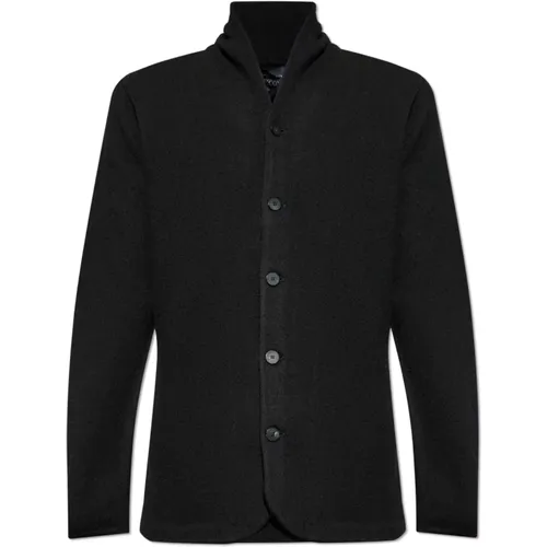 Wool Cardigan , male, Sizes: 2XL - Emporio Armani - Modalova