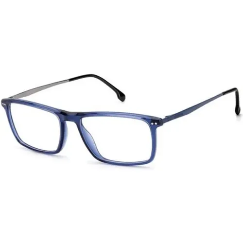 Blaue Acetatrahmenbrille mit Zifferblatt - Carrera - Modalova