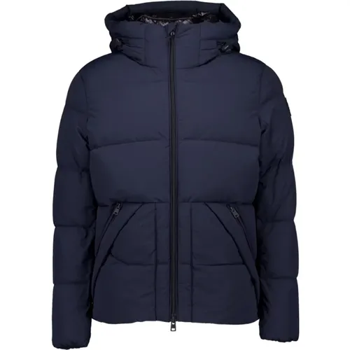 Dunkelblaue Sierra Supreme Steppjacken , Herren, Größe: XL - Woolrich - Modalova