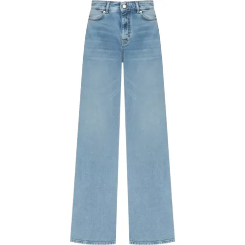 Ginetta Blaue Jeans Straight Fit - Max Mara - Modalova