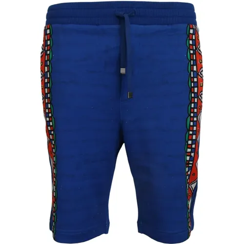 Multicolor Bedruckte Bermuda Shorts - Dolce & Gabbana - Modalova