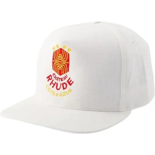 Caps, unisex, , Size: ONE SIZE Cotton Cap Cream Vietnam - Rhude - Modalova