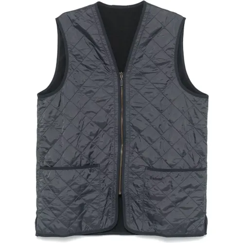 Vests, male, , Size: L Diamond Quilted Sleeveless Coat - Barbour - Modalova