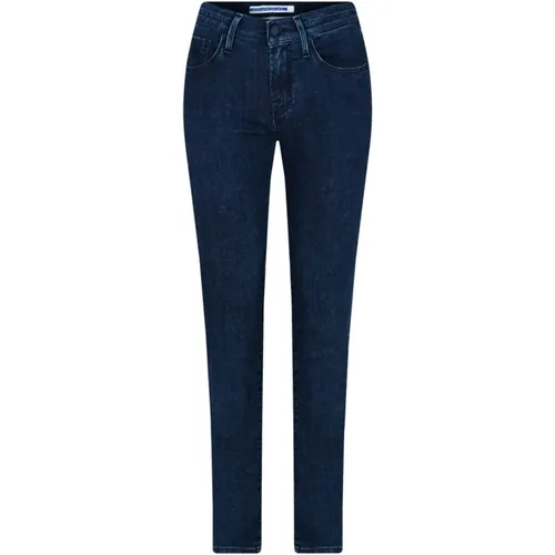 Skinny Fit Jeans Made in Italy , female, Sizes: W27, W26 - Jacob Cohën - Modalova