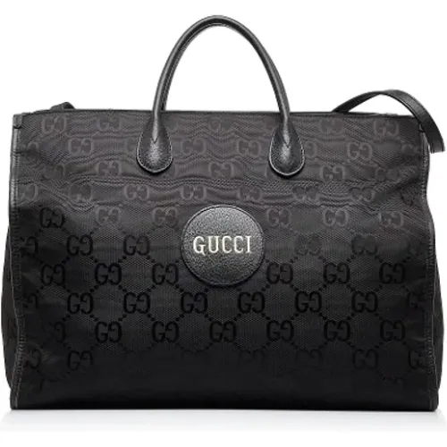 Pre-owned Tote Bags, female, , Size: ONE SIZE Pre-owned Nylon gucci-bags - Gucci Vintage - Modalova