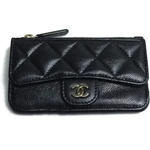 Pre-owned Wallets, female, , Size: ONE SIZE Pre-owned Leather wallets - Chanel Vintage - Modalova