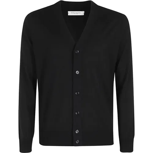 Stylischer Cardigan Sweater - Paolo Pecora - Modalova