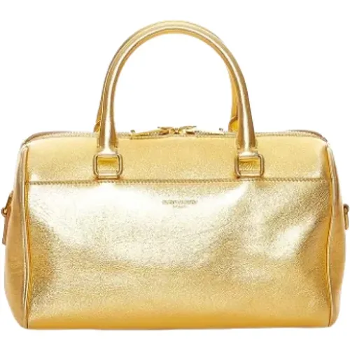 Pre-owned Leather handbags , female, Sizes: ONE SIZE - Yves Saint Laurent Vintage - Modalova