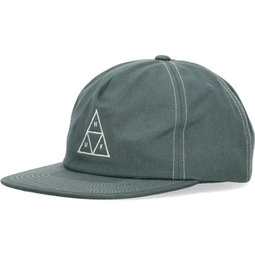 Caps, male, , Size: ONE SIZE Triangle Snapback Cap Cotton Material - HUF - Modalova