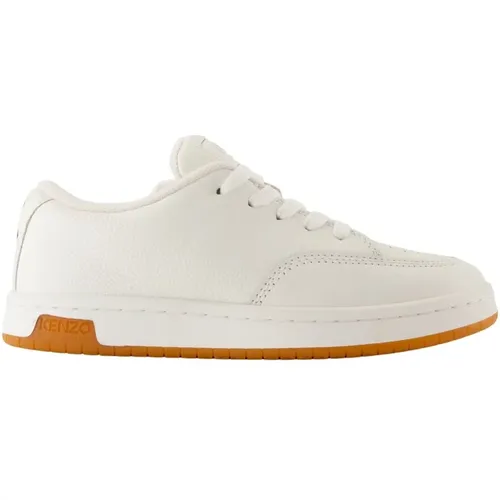 Sneakers, female, , Size: 9 US Leather Low Top Sneakers - Kenzo - Modalova