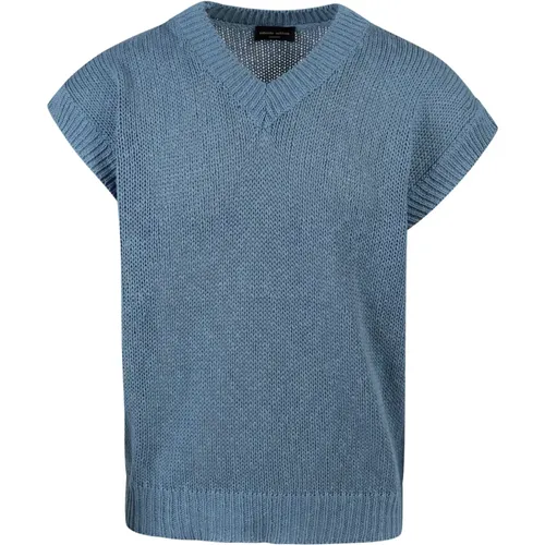 Men`s Clothing Knitwear Ss22 , male, Sizes: M, 3XL - Roberto Collina - Modalova