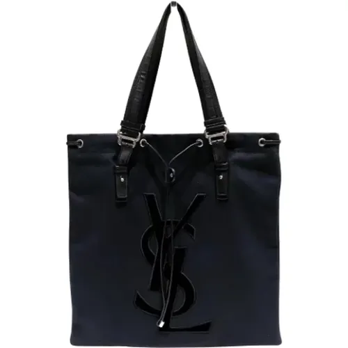 Pre-owned Canvas shoulder-bags , female, Sizes: ONE SIZE - Yves Saint Laurent Vintage - Modalova