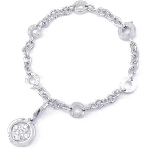 Pre-owned Jewellery, female, , Size: ONE SIZE Pre-owned White Gold bracelets - Bvlgari Vintage - Modalova