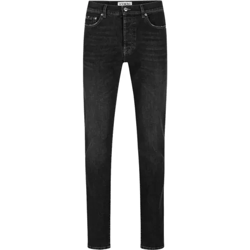 Jeans Faded 5 Pocket , male, Sizes: W30, W34, W31 - Iceberg - Modalova