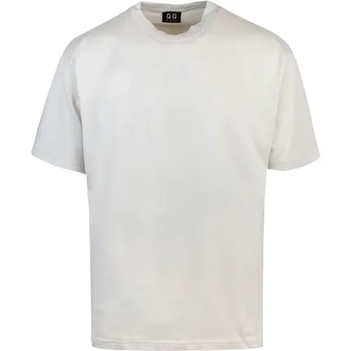 Retro Print T-shirt , male, Sizes: M, L - 44 Label Group - Modalova