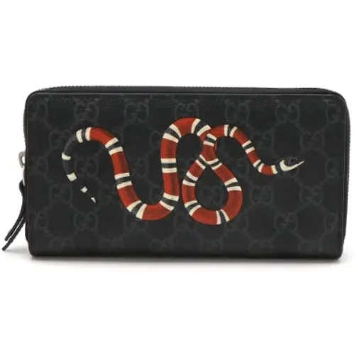 Pre-owned Canvas wallets , female, Sizes: ONE SIZE - Gucci Vintage - Modalova