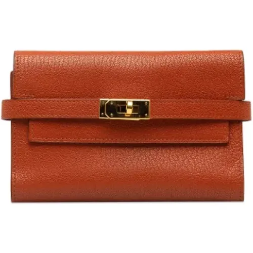 Pre-owned Wallets, female, , Size: ONE SIZE Pre-owned Leather wallets - Hermès Vintage - Modalova