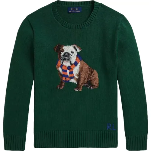 Grüne Pullover , Herren, Größe: S - Ralph Lauren - Modalova