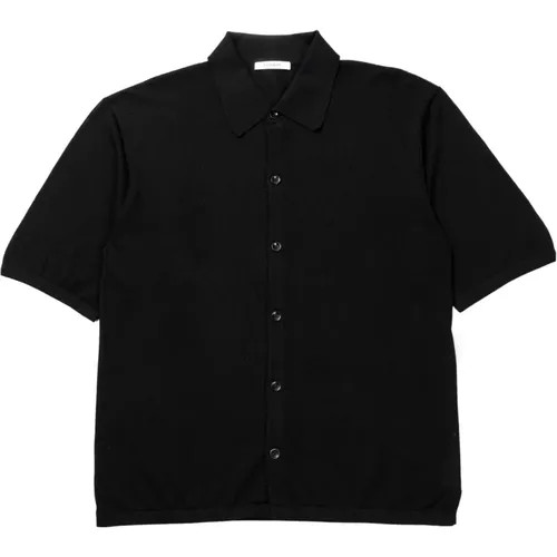 Baumwoll Polo Shirt , Herren, Größe: M - Lemaire - Modalova