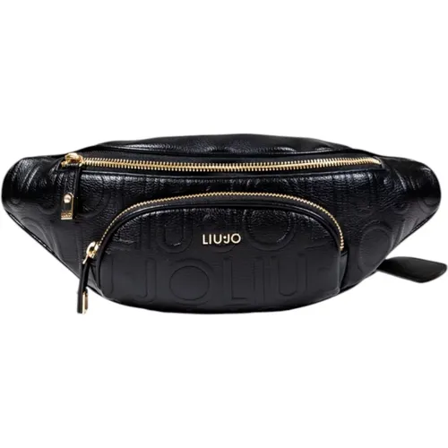 Belt Bags, female, , Size: ONE SIZE Quilted Bumbag with Gold-Tone Zipper - Liu Jo - Modalova