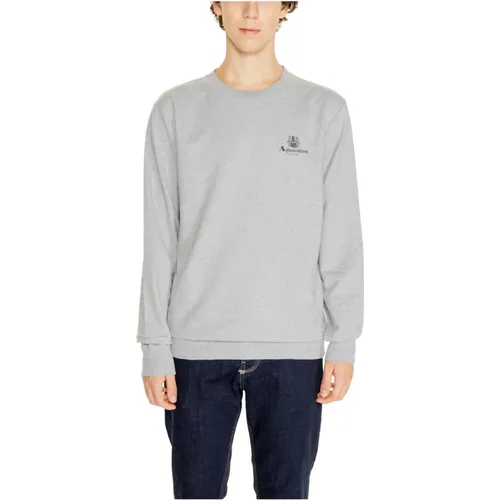 Baumwoll Herren Sweatshirt Kollektion , Herren, Größe: M - Aquascutum - Modalova