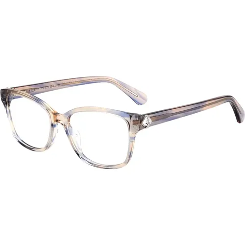 Glasses, unisex, , Size: 53 MM Blue Grey Horn Eyewear Frames Reilly/G - Kate Spade - Modalova