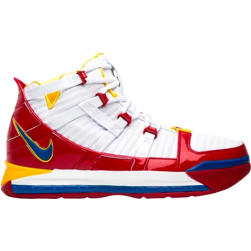 Limited Edition Lebron Zoom 3 QS Superman , male, Sizes: 14 1/2 UK, 11 UK, 13 1/2 UK, 8 UK, 10 UK, 8 1/2 UK, 6 1/2 UK, 11 1/2 UK, 7 UK, 5 UK, 4 1/2 UK - Nike - Modalova