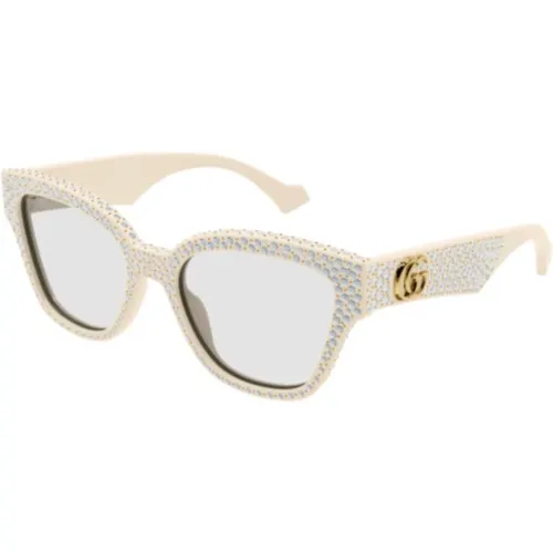 Stylish Sunglasses for Fashion Enthusiasts , unisex, Sizes: ONE SIZE - Gucci - Modalova