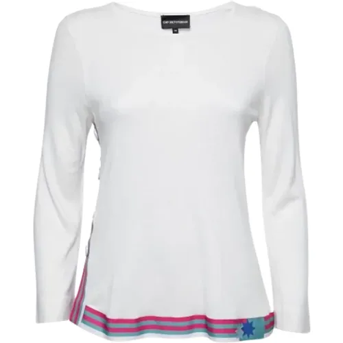 Pre-owned Knit tops , female, Sizes: S - Armani Pre-owned - Modalova