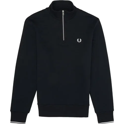 Sweatshirts, male, , Size: L Stylish Sweaters for Men - Fred Perry - Modalova