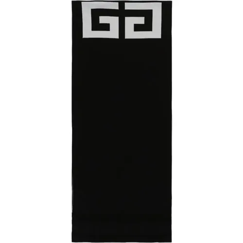 G Logo Scarf , male, Sizes: ONE SIZE - Givenchy - Modalova
