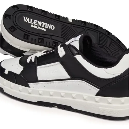 Sneakers with Rockstud Detailing , male, Sizes: 6 UK, 11 UK - Valentino Garavani - Modalova