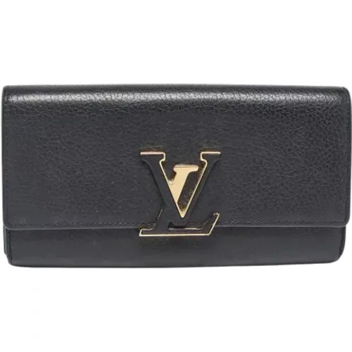 Pre-owned Leather wallets , female, Sizes: ONE SIZE - Louis Vuitton Vintage - Modalova