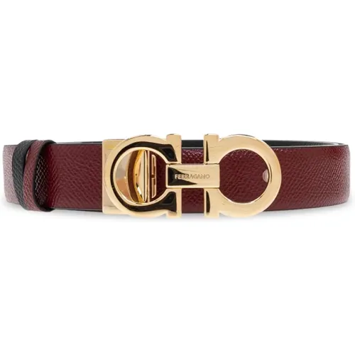 Belts, female, , Size: 100 CM Reversible belt - Salvatore Ferragamo - Modalova