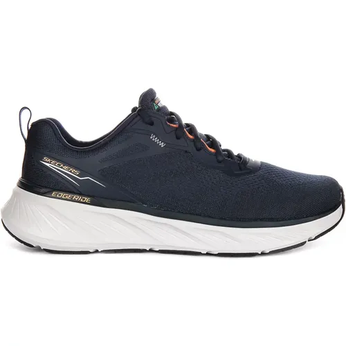 Stylish Navy Orange Men's Trainers , male, Sizes: 13 1/2 UK, 7 UK, 11 UK, 12 UK, 8 UK, 9 UK - Skechers - Modalova