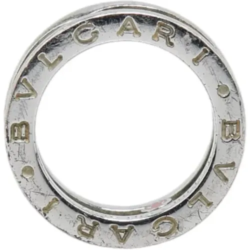 Pre-owned Silver rings , female, Sizes: ONE SIZE - Bvlgari Vintage - Modalova