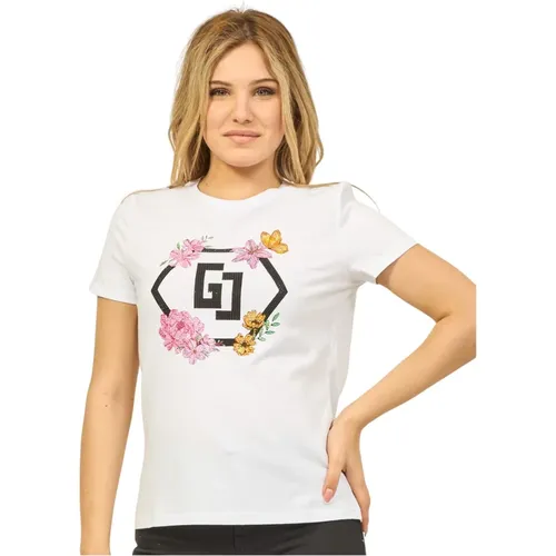 T-Shirts , Damen, Größe: L - Gaudi - Modalova
